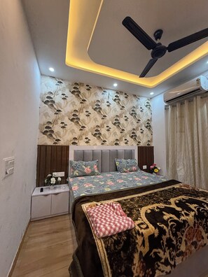 1 makuuhuone, silitysrauta/-lauta, Wi-Fi, vuodevaatteet