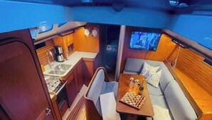 House, 3 Bedrooms, City View | Interior - Sailboat 39ft Sleep 6 in Heart of City Centre in Fredrikstad (Fredrikstad)