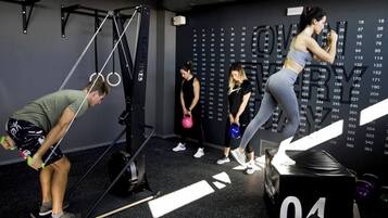 Apartament, 3 dormitoris, balcó, vistes al jardí | Instal·lacions de fitnes