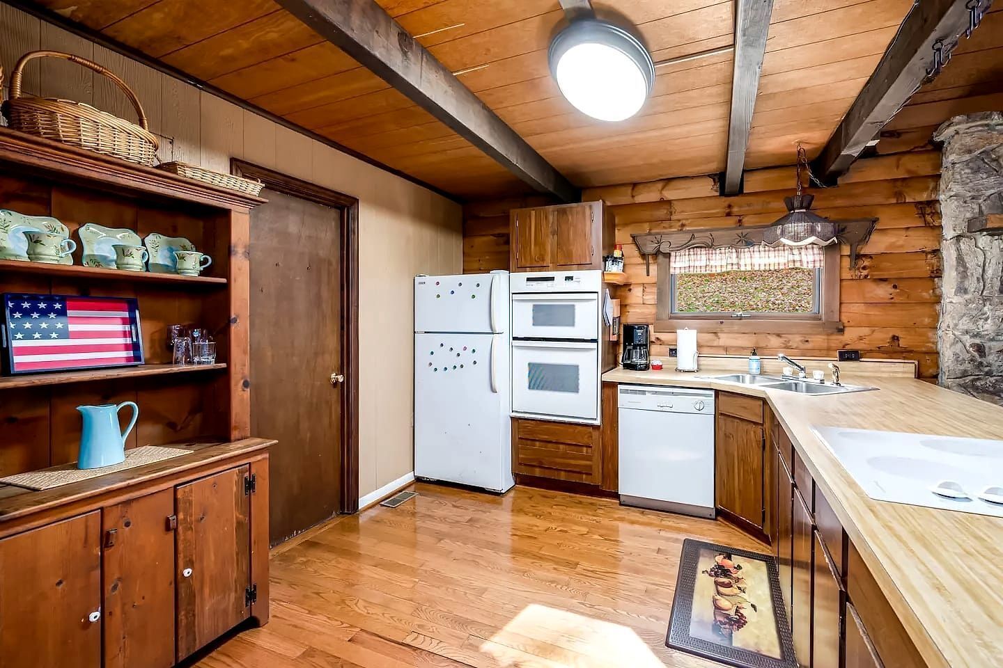 Coffee/tea maker, microwave, oven, stovetop