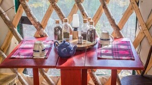 Unclassified image, 3 of 11, button - Cozy Yurt in the Peaceful Woods in Chatham, NH (Chatham)