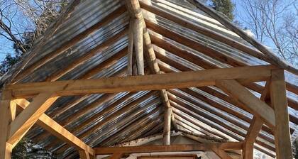 Cozy Yurt in the Peaceful Woods in Chatham, NH
