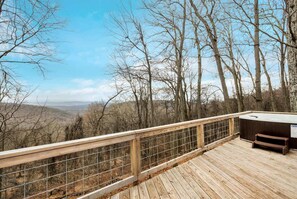 Unclassified image, 2 of 44, button - Comfortable Cabin with Mountain Valley Views near Berkeley Springs State Park, West Virginia (Hedgesville)