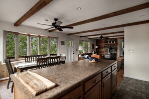 Dining - Idyllic Woodland Cabin Retreat near Lost River in West Virginia (Mathias)