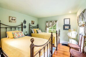 1 slaapkamer, een bureau, wifi, beddengoed