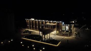 Fachada de la propiedad