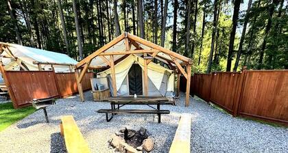Glamping! Luxury Family Size Tent, Douglas County, Oregon