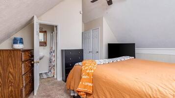 1 habitación y ropa de cama