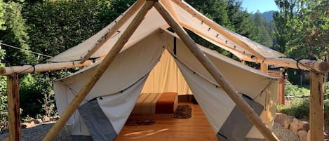 Enceinte de l’hébergement