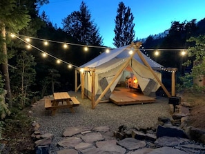 Udendørs spisemuligheder