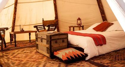 Peaceful Tipi Retreat on Organic Berry Farm near Taos, New Mexico