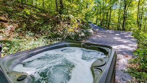 Baignoire à remous extérieure