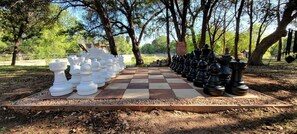 Property grounds - Glamping Retreat in Texas in this Wonderful Bell Tent Rental in Spicewood (Spicewood)