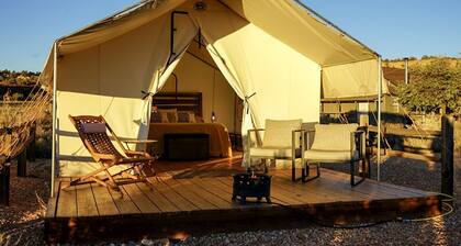 Romantic Safari Tent Glamping in Kanab, Utah: Unforgettable Getaway for Two