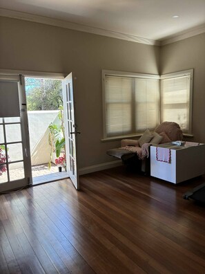 Apartment, 1 Bedroom, Accessible, Smoking | Living area - Cozy Tusmore Apartment With Private Garden City View Near Burnside Village Mall (Adelaide)