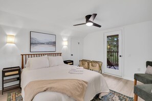 Strykejern/-brett, internettilgang og sengetøy