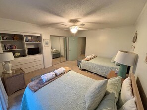 Fer et planche à repasser, accès à Internet, literie fournie