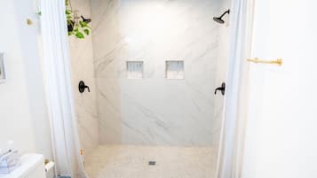 Shower, hair dryer