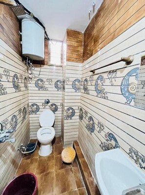 Basic Double Room, Balcony, City View | Bathroom - Satkar home stay ujjain (Ujjain)