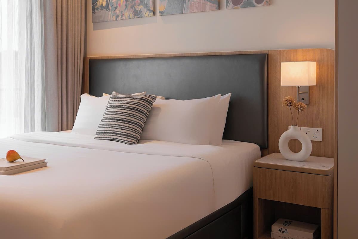 Appartement Deluxe, 2 chambres, baignoire, vue ville