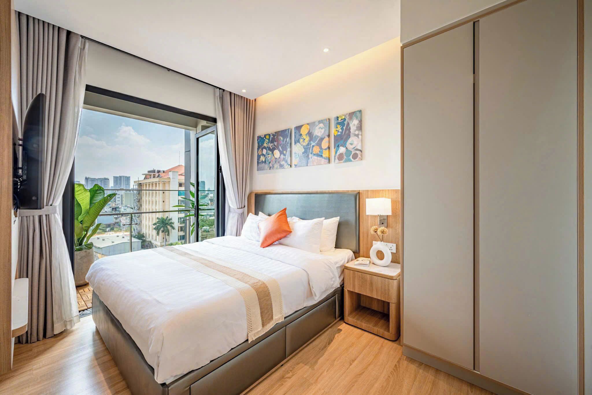 Deluxe Apartment, 2 Bedrooms, Bathtub, City View