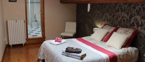 1 chambre, Wi-Fi, draps fournis