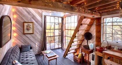 Secluded Tree House in the Forest near the Appalachian Mountains, Georgia