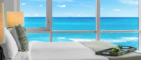 2 slaapkamers, een kluis op de kamer, een bureau