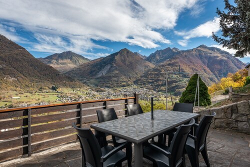 Maison de vacances 'Gary Luz' avec vue sur la montagne, terrasse privée et Wi-Fi
