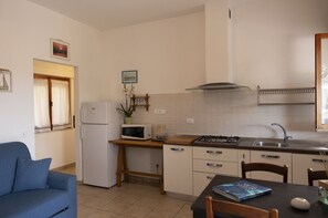 Fridge, microwave
