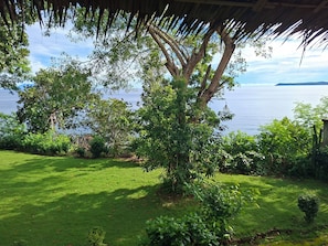 Kahden hengen classic-huone (yksi tai kaksi sänkyä), valtamerinäköala | Terassi/patio