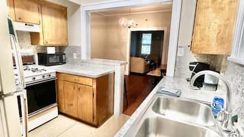 Microwave, oven, stovetop