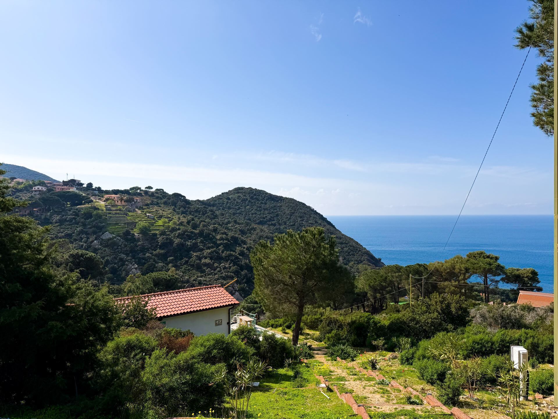 Vista desde la propiedad