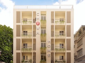 Fachada del alojamiento