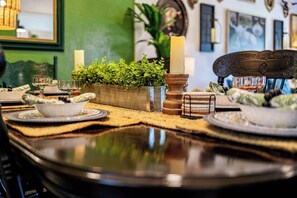 Dining - The Blue Prairie Cottage (Lawton)