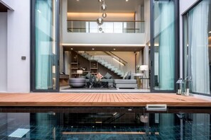 Premium Villa, 4 Bedrooms, Kitchen | Living area