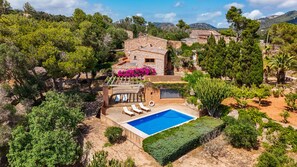 Exterior - Can Pessal mountain holiday house with private pool near Es Carritx Mallorca (Felanitx)