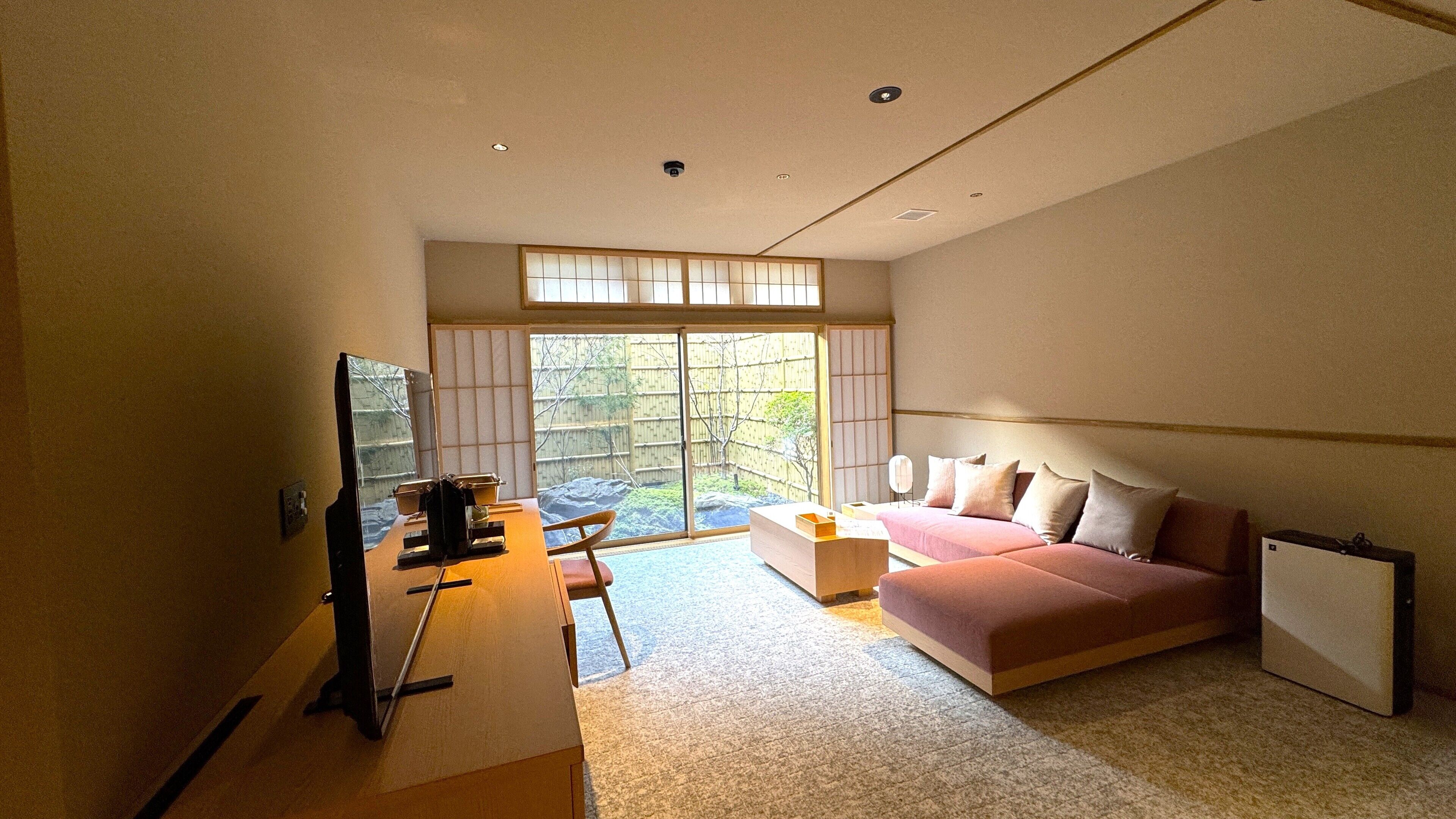 Junior-Zweibettzimmer, Blick auf den Innenhof