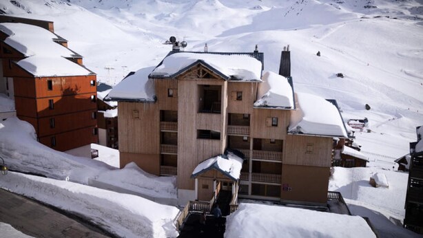 Exterior - Chalet Beausoleil Apartment 6 People 50ma2 Nice View (Les Belleville)