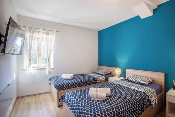 2 Schlafzimmer, kostenloses WLAN, Bettwäsche