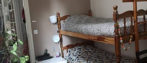 1 soverom, strykejern/-brett og internettilgang