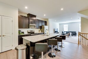 Apartment (4 Bedrooms) | Interior - Room to Work + Relax! Spacious Unit Near Charlotte (Matthews)