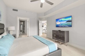 3 soverom, strykejern/-brett, wi-fi og sengetøy