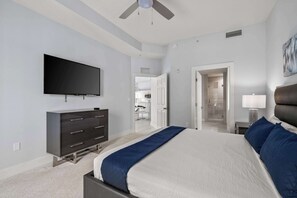 3 bedrooms, iron/ironing board, WiFi, bed sheets