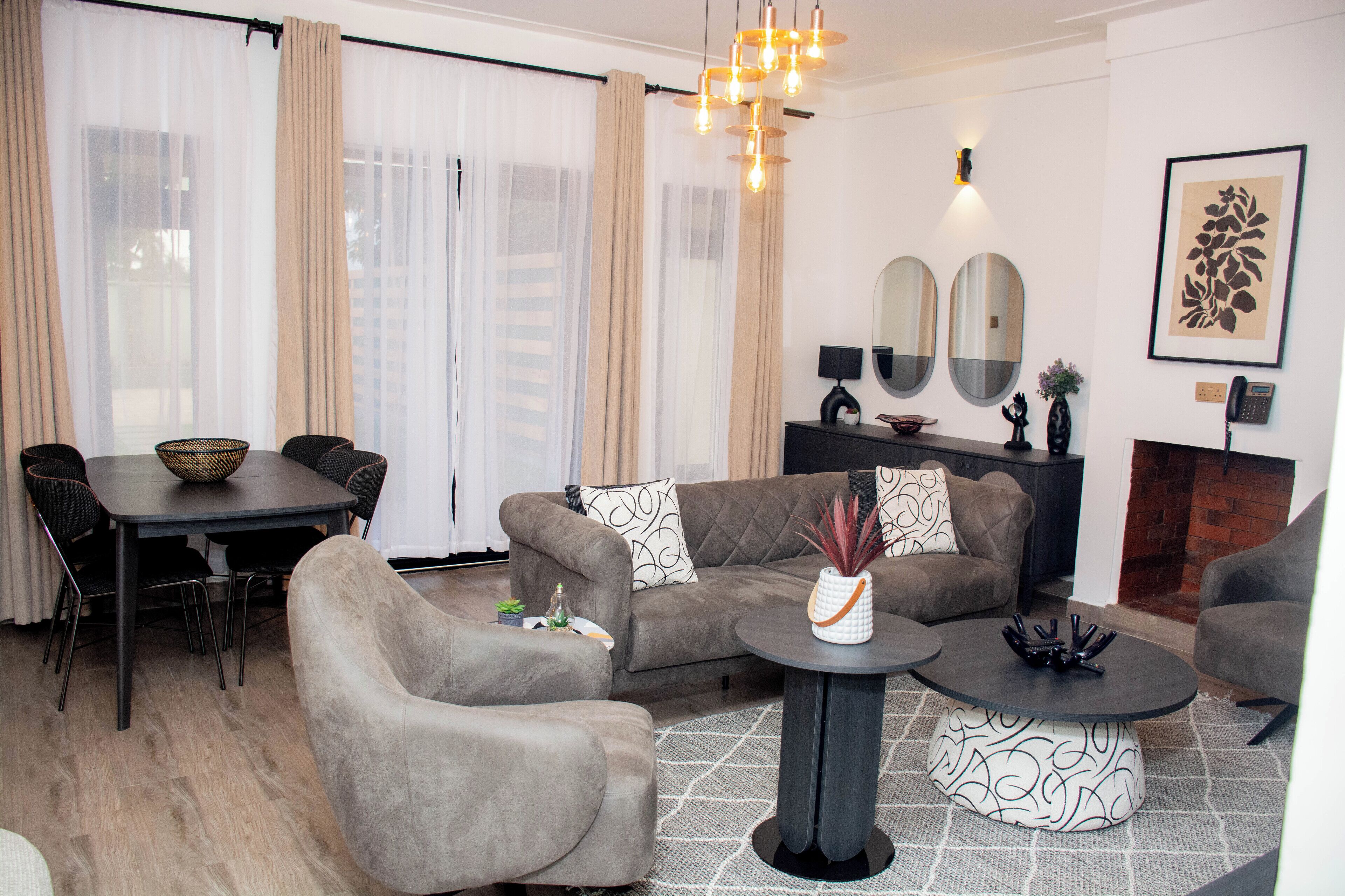 Standard Villa, Balcony | Living area | Flat-screen TV