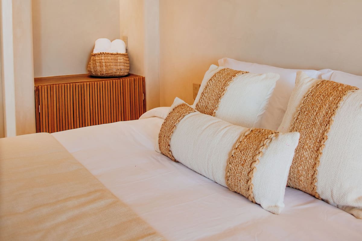 Superior-værelse med dobbeltseng eller 2 enkeltsenge - hawaiiansk terrasse - havudsigt | Pengeskab på værelset, gratis Wi-Fi