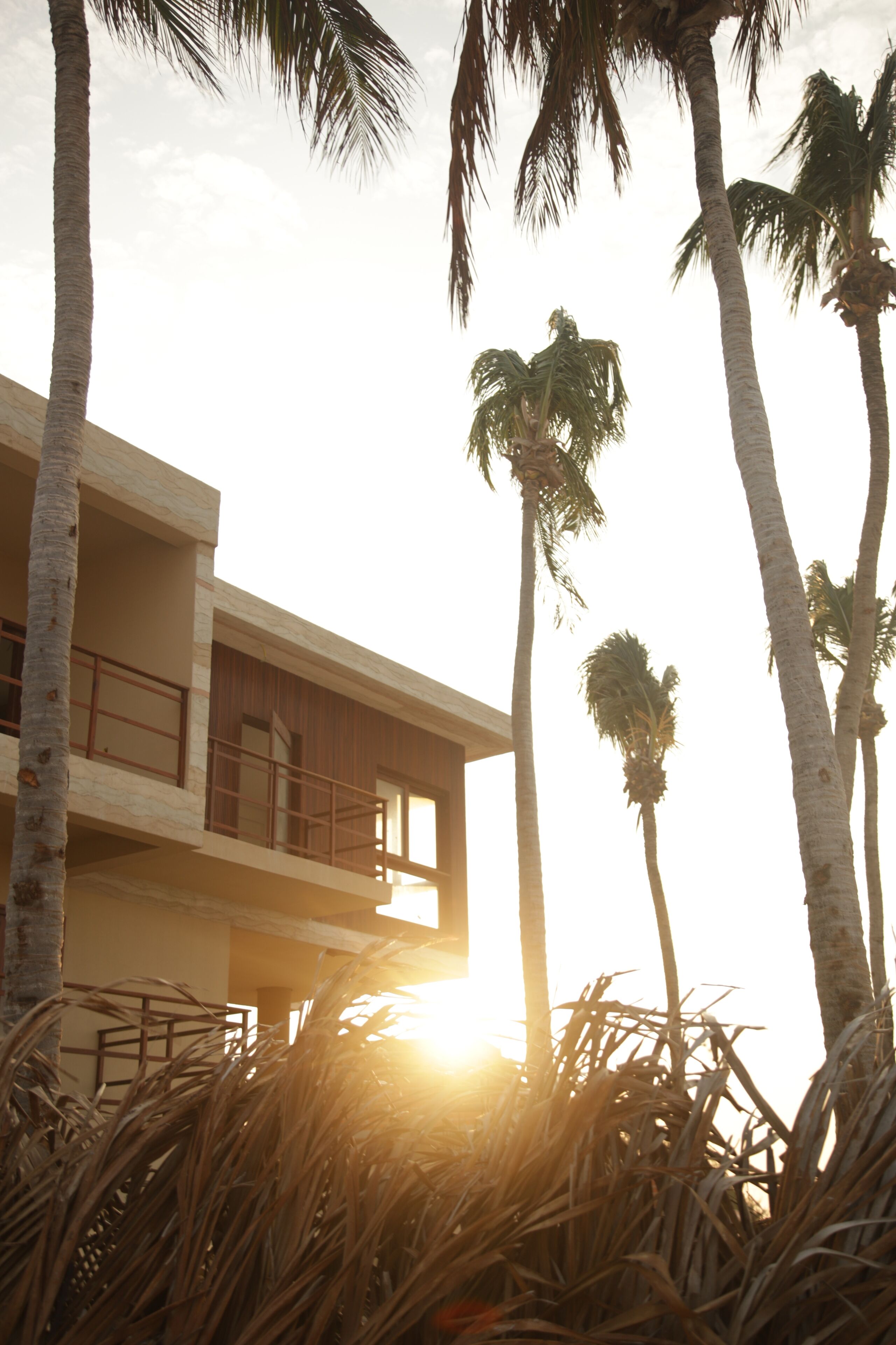 Voorkant van accommodatie