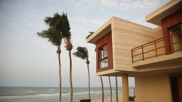 Majoituspaikan julkisivu