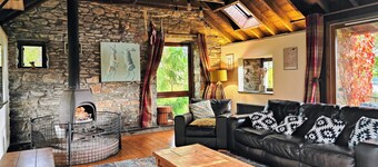 Beautifully converted 18th century watermill overlooking Loch Tay