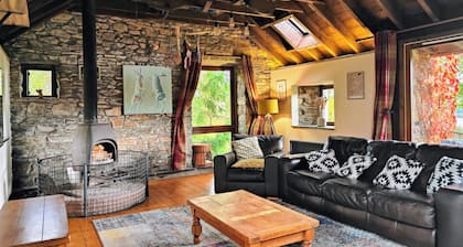 Beautifully converted 18th century watermill overlooking Loch Tay
